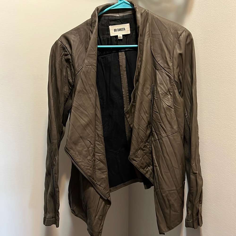 Faux Leather Jacket! ✨